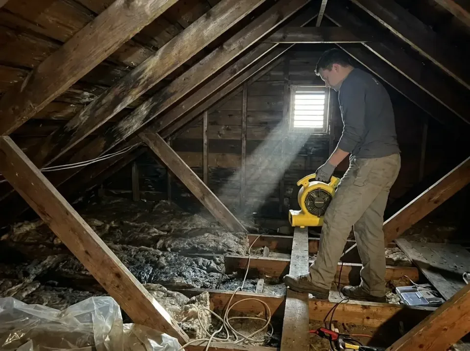 attic-water-damage-drying-proc-007 — frequently asked questions, Emergency Water Extraction & 24/7 Flood Response in Wells B…